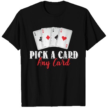 Discover Magician Pick A Card Magic Gift T Shirts