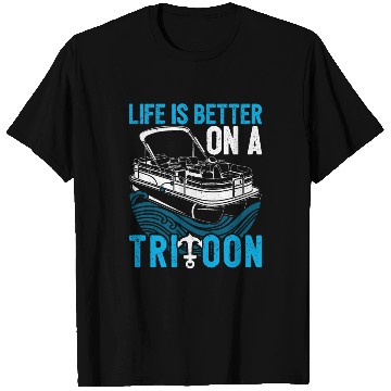 Discover Pontoon First Mate Tri-toon Boat Lovers Idea Gifts T Shirts