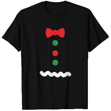 Discover Ginger bread Man Holiday Costume Christmas Cookie T Shirts