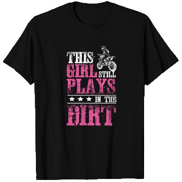 Discover Girl Motocross Dirt Bike T Shirts