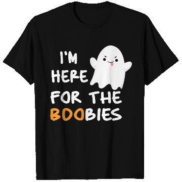 Discover I'm Here For the Boobies Funny Baby Halloween T Shirts