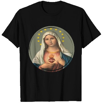 Discover Virgin mary madonna maria ave maria catholic bibel T Shirts