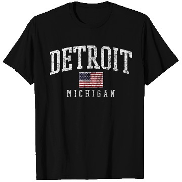Discover Detroit Motor City T Shirts
