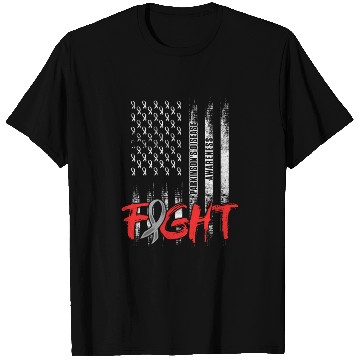 Discover Parkinsons Disease Awareness US Flag Warrior T Shirts