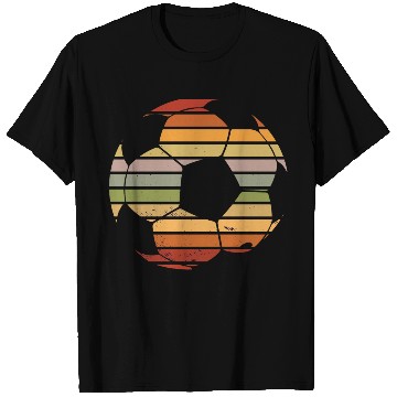 Discover Retro Sunset Vintage Soccer T Shirts