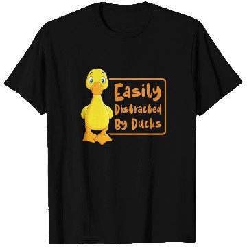 Discover Easily Distracted By Ducks Duck Rubber Duck T Shirts