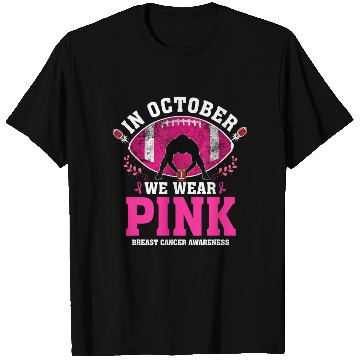 Discover October We Wear Pink T Shirts Breast Cancer Awareness