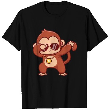 Discover Cool monkey dabbing T Shirts