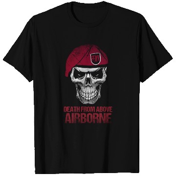 Discover Airborne Death From Above US Army Veteran T Shirts