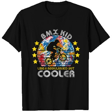 Discover BMX Kid Funny BMX Trick Freestyle Bike Rider Gift T Shirts