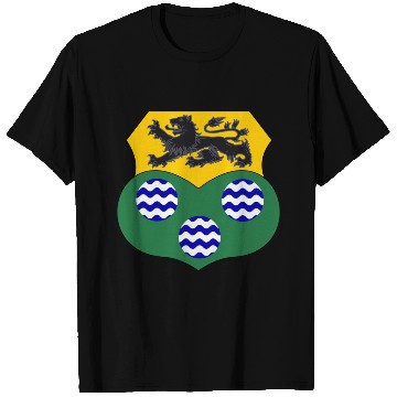 Discover Coat of Arms of County Leitrim, Ireland T Shirts