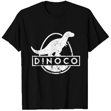 Discover Dinoco White Distressed T Shirts