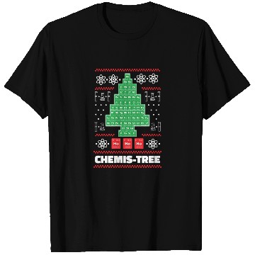 Discover Funny Chemistry Christmas / Science Holiday T Shirts