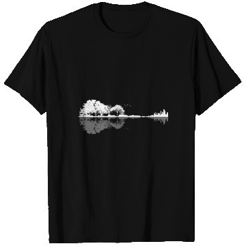 Discover Nature Guitar Night Classic T Shirts