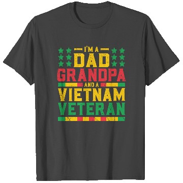 Discover Vietnam Veteran Dad Grandpa T Shirts