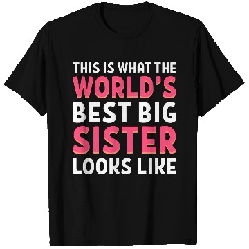 Discover World's best sister Best Sister Gift T Shirts