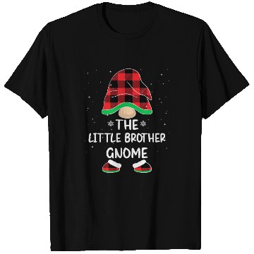 Discover Christmas The Little Brother Gnome Buffalo Plaid T Shirts