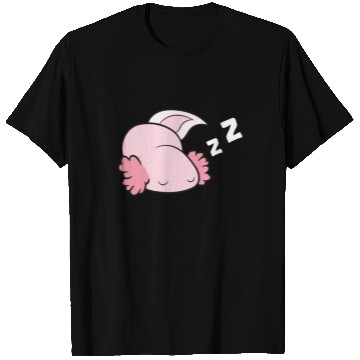 Discover Axolotl Mexican Salamander Relaxing Tired Axolotl T Shirts