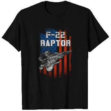 Discover F 22 Raptor US Airborne Fighter Pilot T Shirts