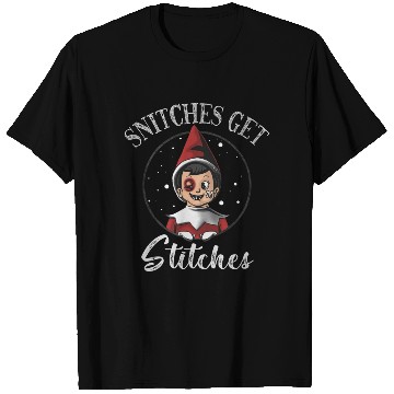 Discover Snitches get stitches T Shirts