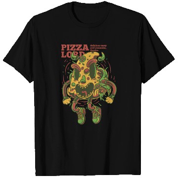 Discover Pizza lord T Shirts