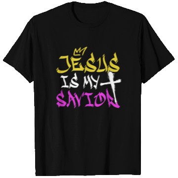 Discover Jesus Is My Savior Graffiti Street Art Drawing T Shirts
