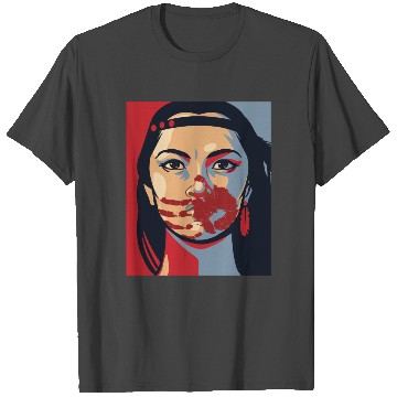 Discover Mmiw Awareness Indigenous Woman Art Stolen Sisters T Shirts