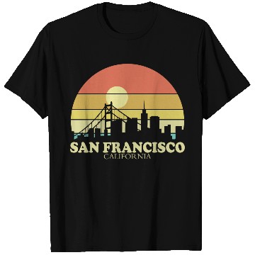 Discover San Francisco Sunset T Shirts