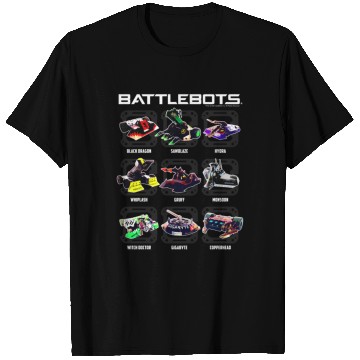Discover BattleBots Group Robot Photo Box Up T Shirts, Mens