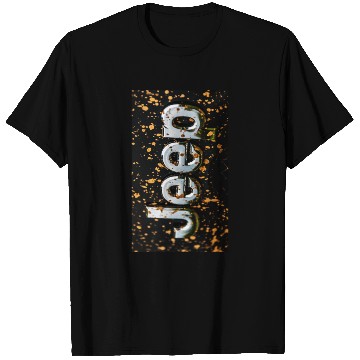 Discover Jeep Emblem gold T Shirts