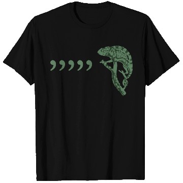 Discover Comma chameleon T Shirts