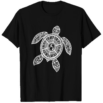 Discover White Tribal Hawaiian Tattoo Boho Sea Turtle T Shirts