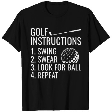 Discover Golf Instructions T Shirts