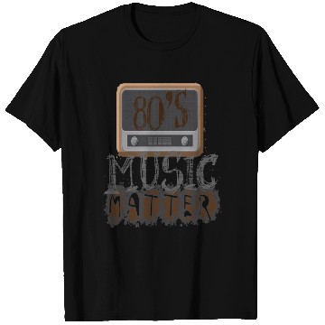 Discover 80s music lover 80s music matters3 T Shirts