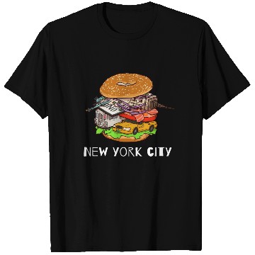 Discover New York City Bagel with Everything NYC T Shirts