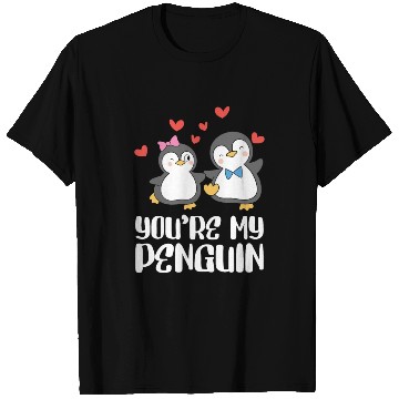 Discover You're my Penguin Valentines Day Couples T Shirts