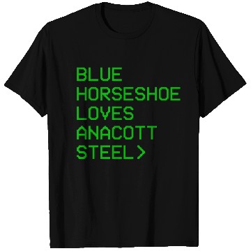 Discover Blue Horseshoe Loves Anacott Steel T Shirts