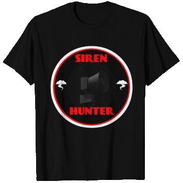 Discover Tornado Siren Hunter T Shirts
