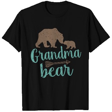 Discover Cute Grandma Bear Matching Family T Shirts