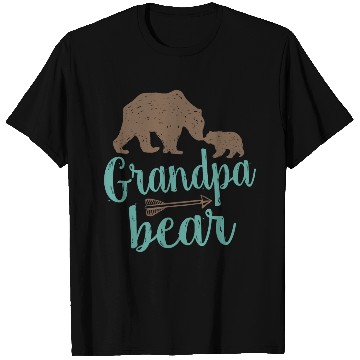 Discover Cute Grandpa Bear Matching Family T Shirts