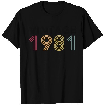 Discover Vintage 1981 T Shirts