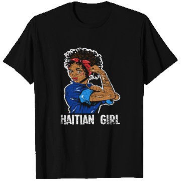 Discover Haiti Girl Caribbean T Shirts