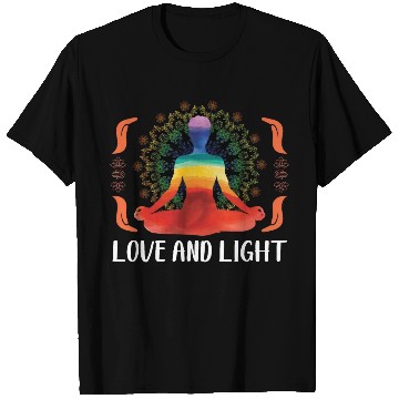 Discover Love and Light Yoga T Shirts