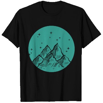 Discover Mountains Hiking Mountain Climbing Nature Skiing T Shirts