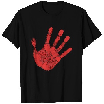 Discover Red Hand - Supporter of MMIW T Shirts