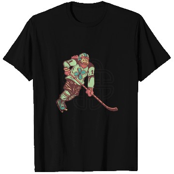 Discover St. Patrick's Day Ice Hockey Shenanigans Irish T Shirts