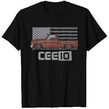 Discover Cee 10 Dark Brown T Shirts