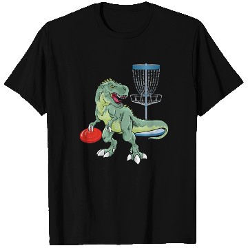 Discover Dinsosaur Disc Golf Funny Disc Golfer Gift T Shirts