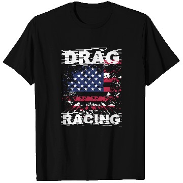 Discover Drag Racing USA T Shirts