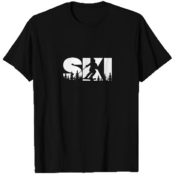 Discover Ski, Skiing T Shirts